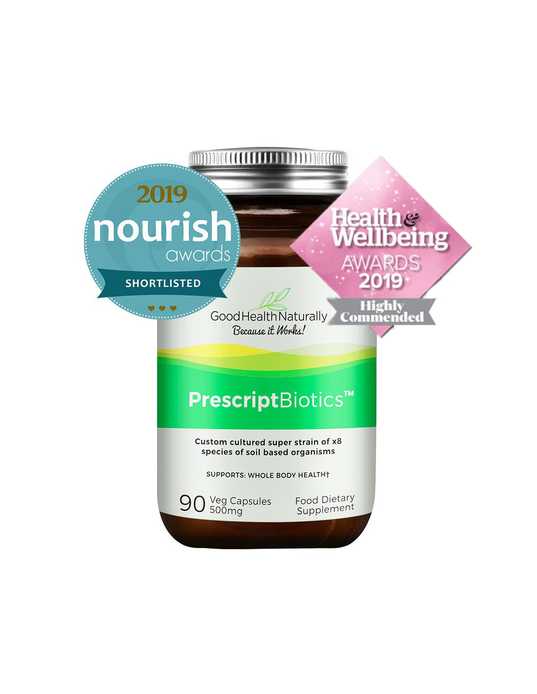 Prescript Biotics ™ – 90 Veg caps 500mg